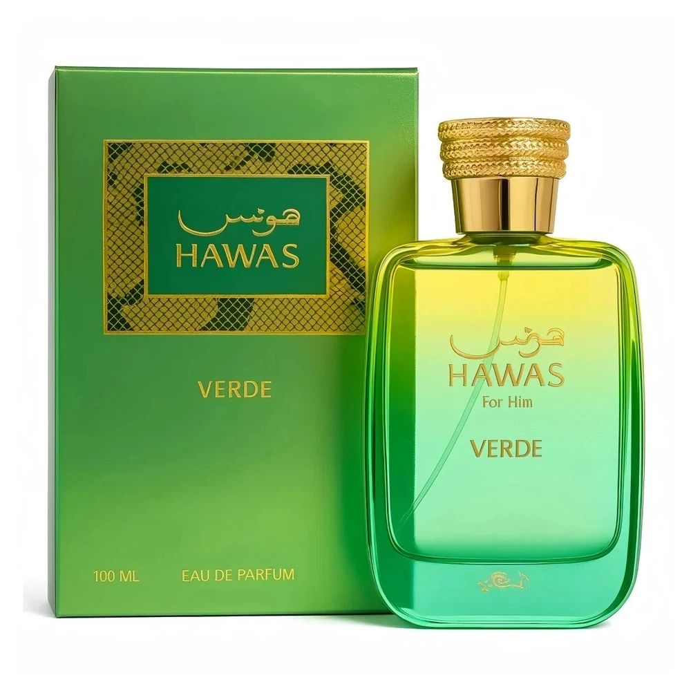Fragrance Long Lasting Perfume - Rasasi Hawas Verde For Him Eau