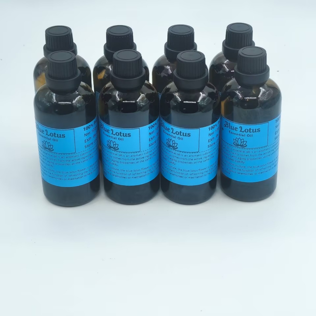 Perfume Fragrance Blue - Doğal Mavi Lotus Esans Yağı, Kamışlı