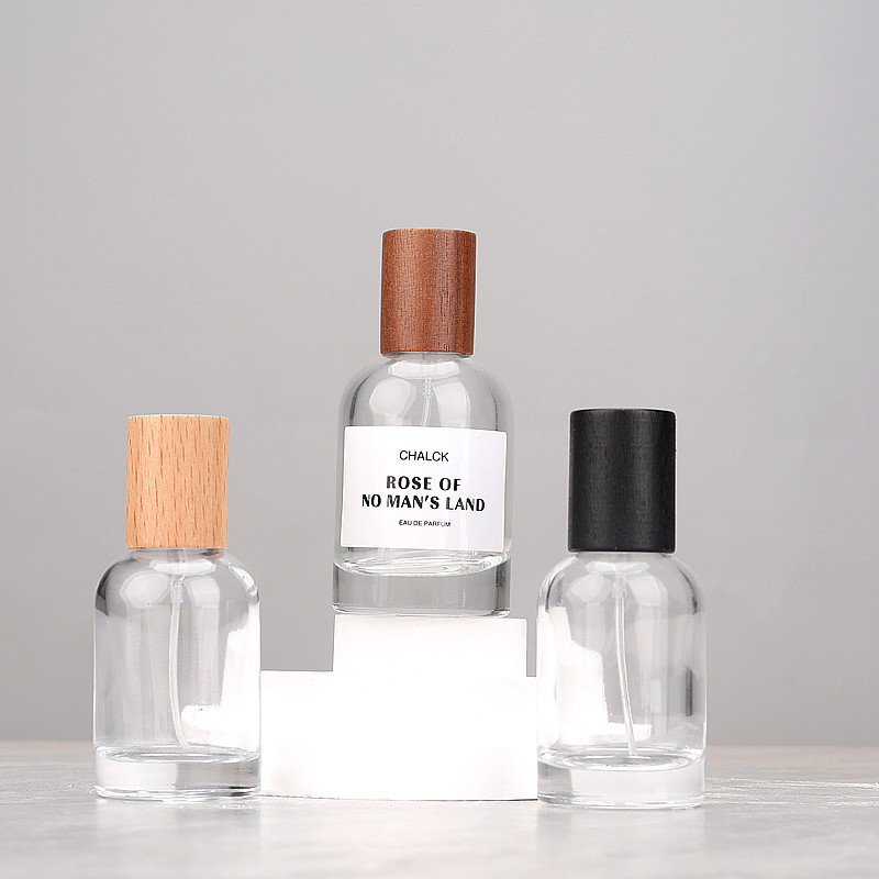 Perfume Fragrance Story - 50 ml Yuvarlak Cam Parfüm Şişesi