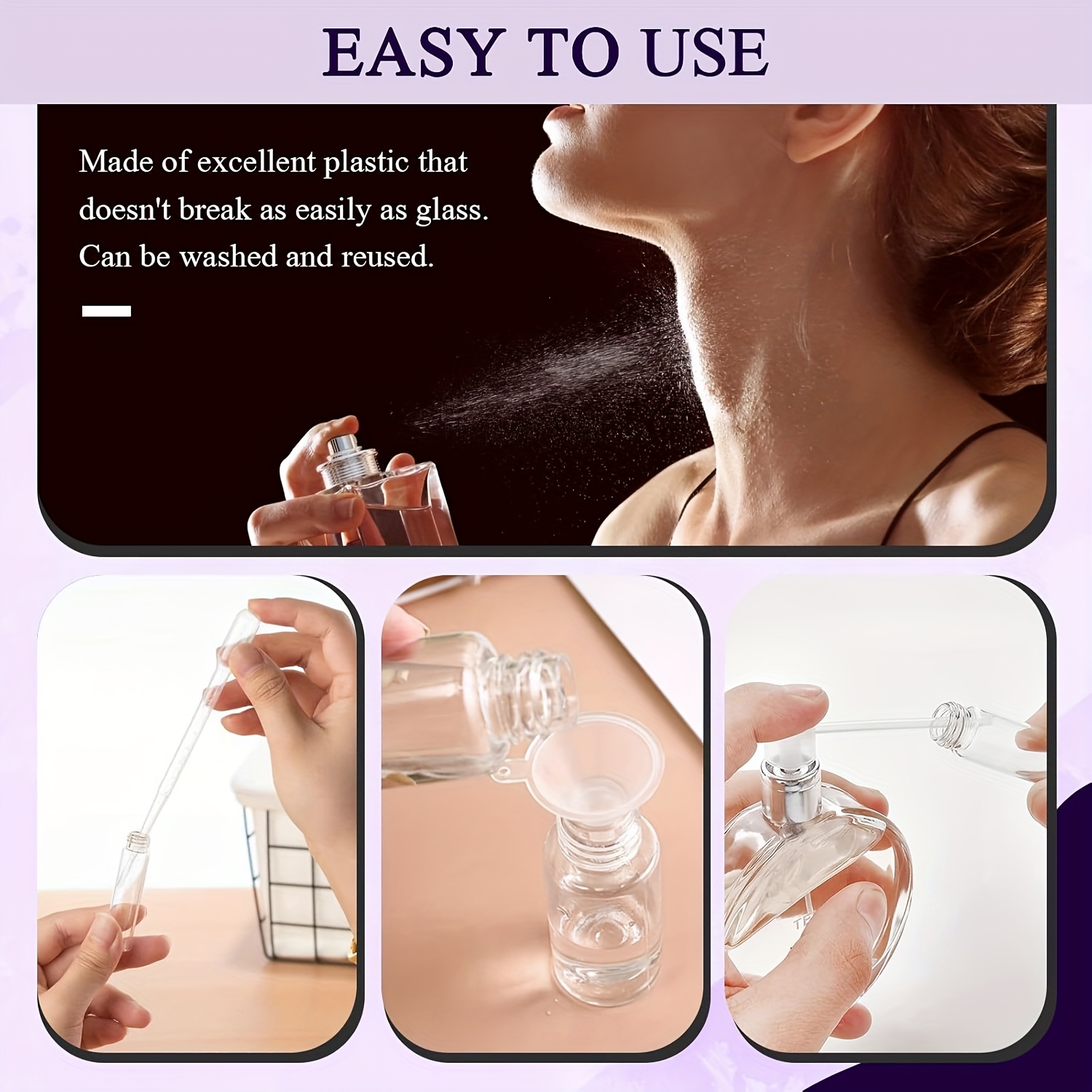 40 parçalı parfüm dolum seti:  - Perfume Quotes incelemesi ve fiyatı